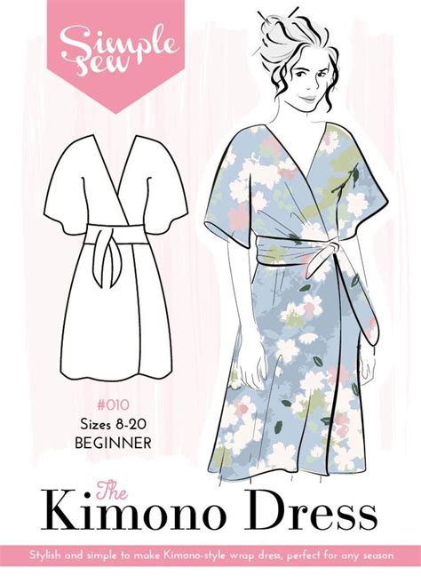 kimono dress pattern sewing